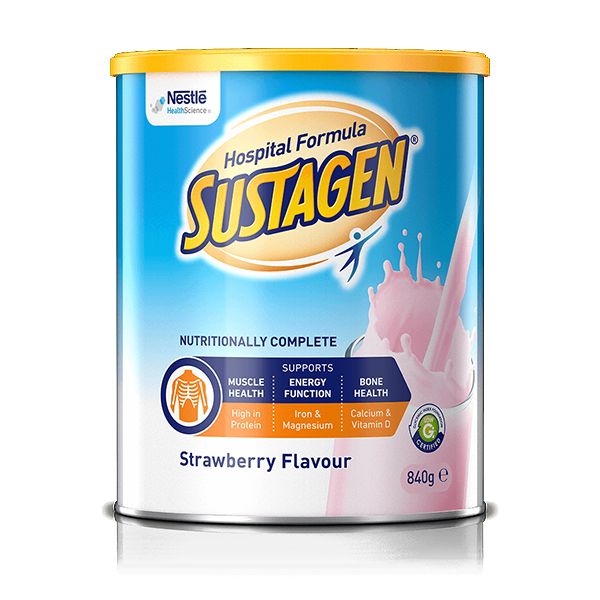 Sustagen Hospital Formula - Stawberry - 840g