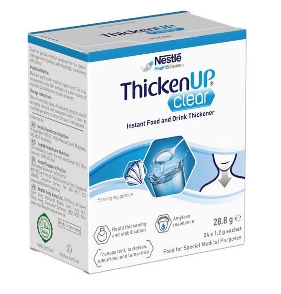 ThickenUp Clear Thickening Powder - 1.2g/125g/900g – Axcess Nutrition