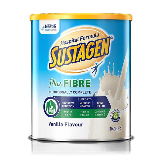 Sustagen Hospital Formula PLUS Fibre- Vanilla- 840g