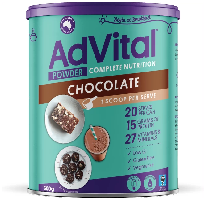 Flavour Creations Advital Nutritionally Complete Chocolate Powder - 500g