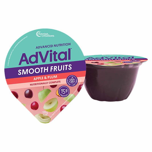 Flavour Creations Apple and Plum Nutritionally Complete Smooth Fruits - 120g