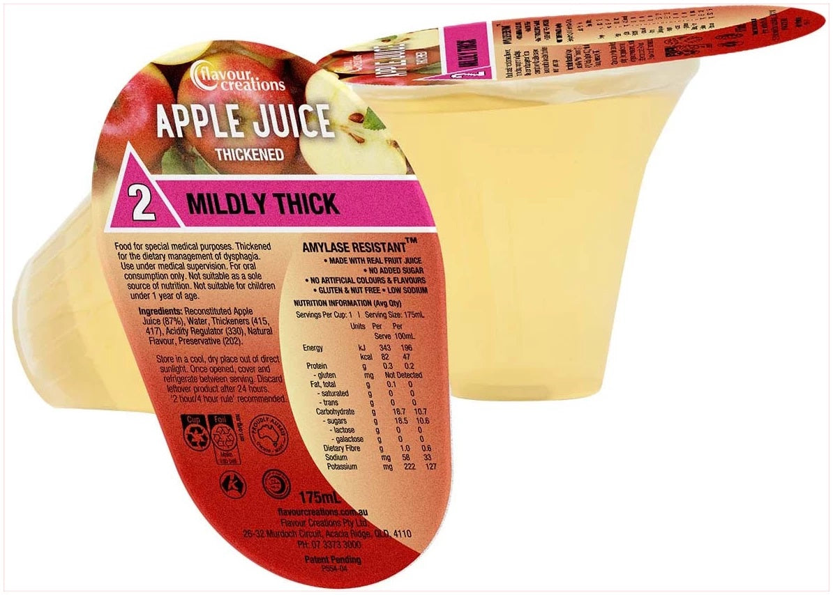 Flavour Creations Thickened Apple Juice - 175ml