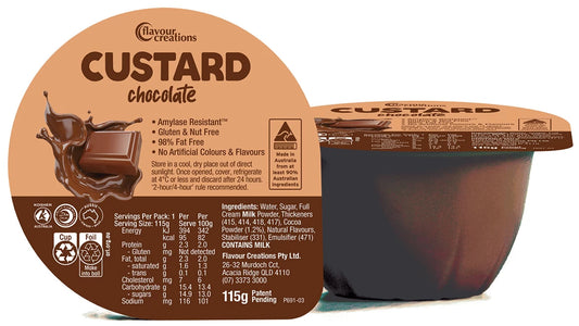 Flavour Creations Chocolate Custard - 115g