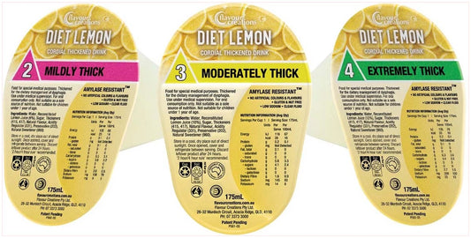 Flavour Creations Thickened Diet Lemon Cordial - 175ml