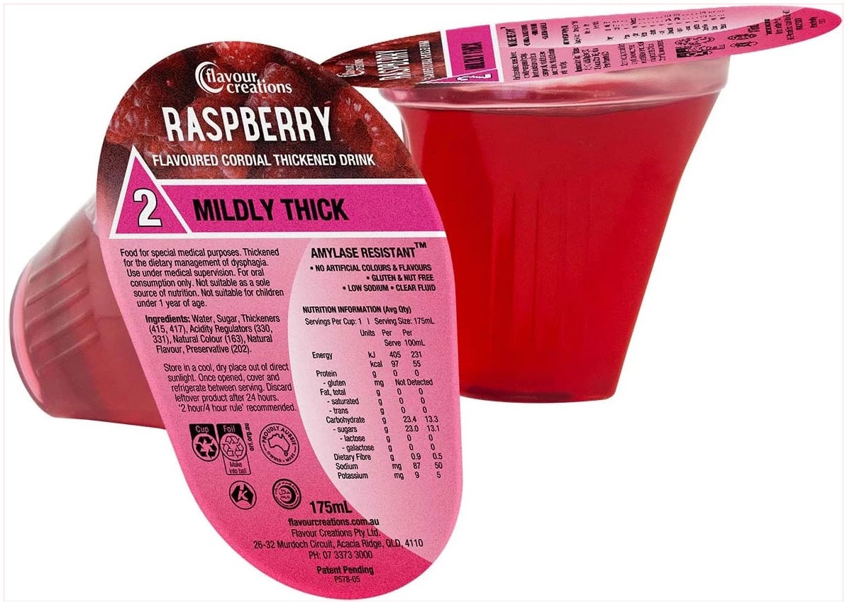 Raspberry Codial Flavour Creations Thickened Raspberry Cordial – Axcess Nutrition