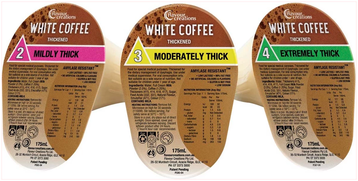 Flavour Creations Thickened White Coffee - 175ml